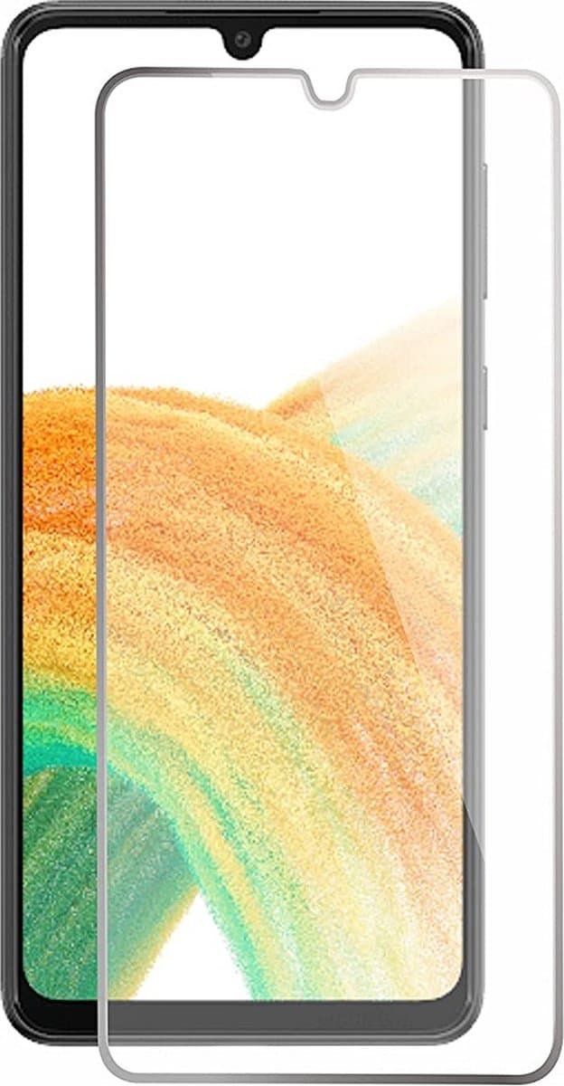 LuxeBass Screenprotector geschikt voor Samsung Galaxy A73 5G - Tempered Glas - glas scherm - bescherming