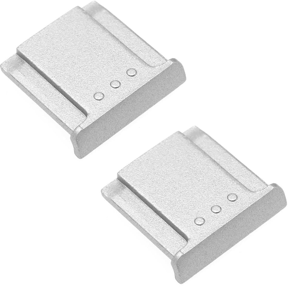 Allecto - Camera Hot Shoe Cover Protector Cap - 2 stuks - Vervanging - Compatibel met Fuji X-T4 X-T3 T30 XPRO3 X-A2 X-E1 X-E2 X-T1 X-T10 X-T10 X-PRO2 X-PRO1 X70 GFX 50S - Zwart.