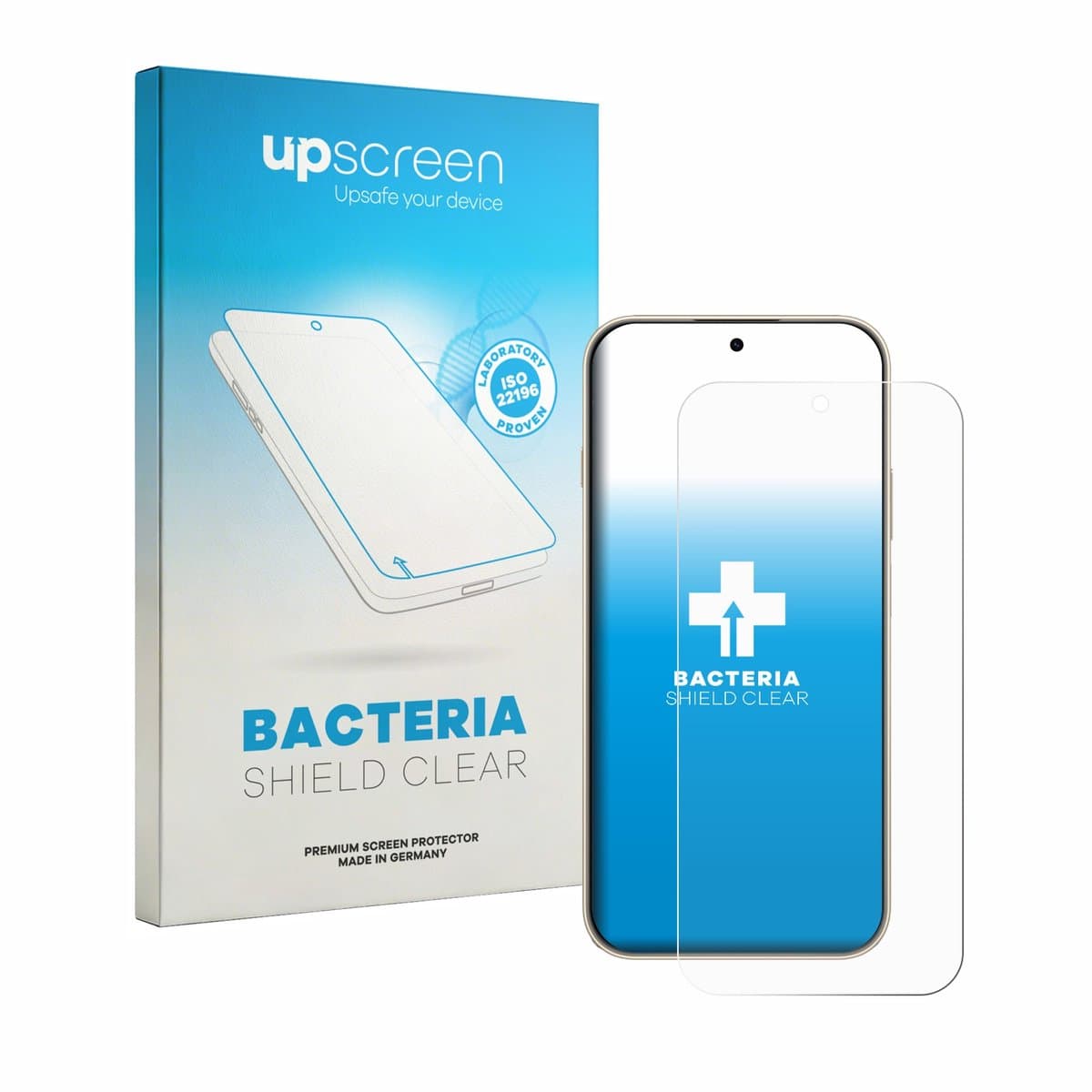 upscreen - Screenprotector voor Huawei Enjoy 90 Pro Max - Folie Beschermfolie transparant antibacterieel