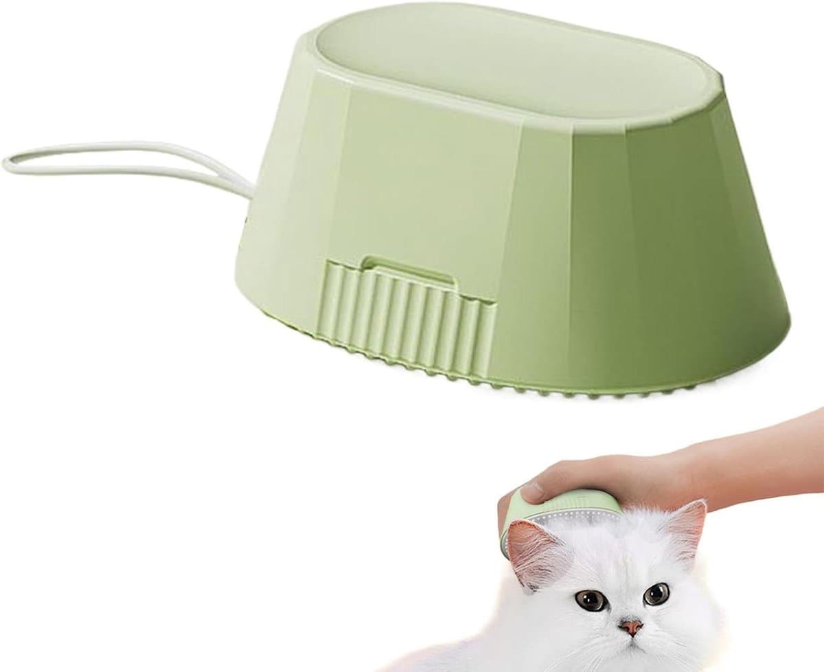 Haarverwijderaar Huisdier - Pluisroller Kleding - Meubels Reinigen - Dubbele Functie Rubber - 75 gram - Groen