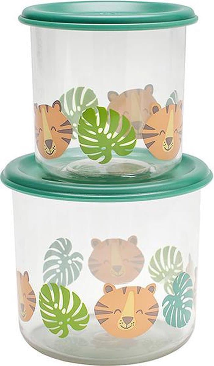 Snackdoosjes Tiger Large Sugar Booger set van 2