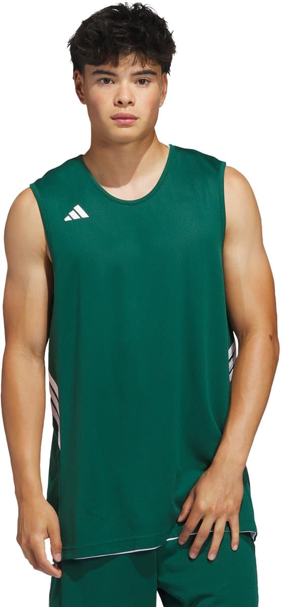 Adidas Performance 3G Speed Dubbelzijdig Draagbaar Aeroready Basketbalshirt - Heren - Groen