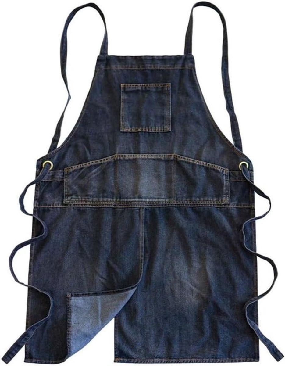 Koksschort - Baristaschort voor de horeca - Werkkleding voor de keuken - Dikke canvasstof - 3 x 2 x 1 cm