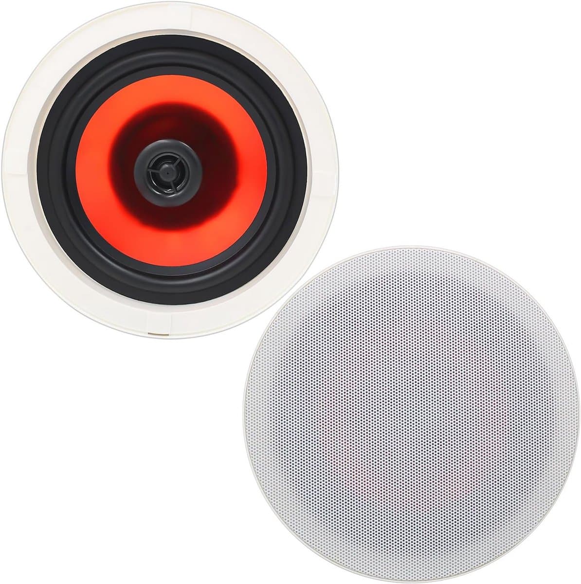 6.5 Inch 150 Watt Plafondluidsprekers - Perfect voor Badkamer, Keuken en Overdekte Veranda