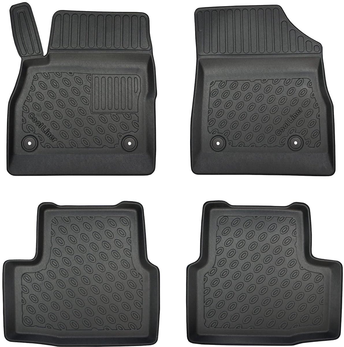 Rubbermatten Opel Astra K 2015-2021 - 3D Schaalmatten