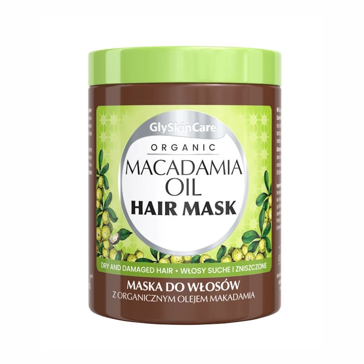GlySkinCare Macadamia Oil Hair Mask 300ml.