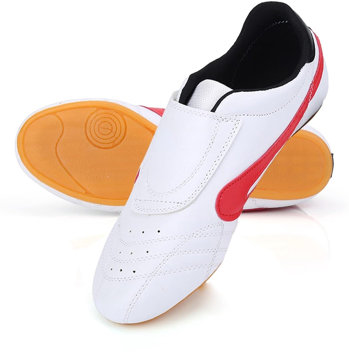 Dailygoods- Vechtkunst Schoenen Hoogwaardig PU-leer - Antislip Zool - Lichtgewicht - Ademend - Schokdemping - Comfortabele Pasvorm - Vechtkunst Sneakers