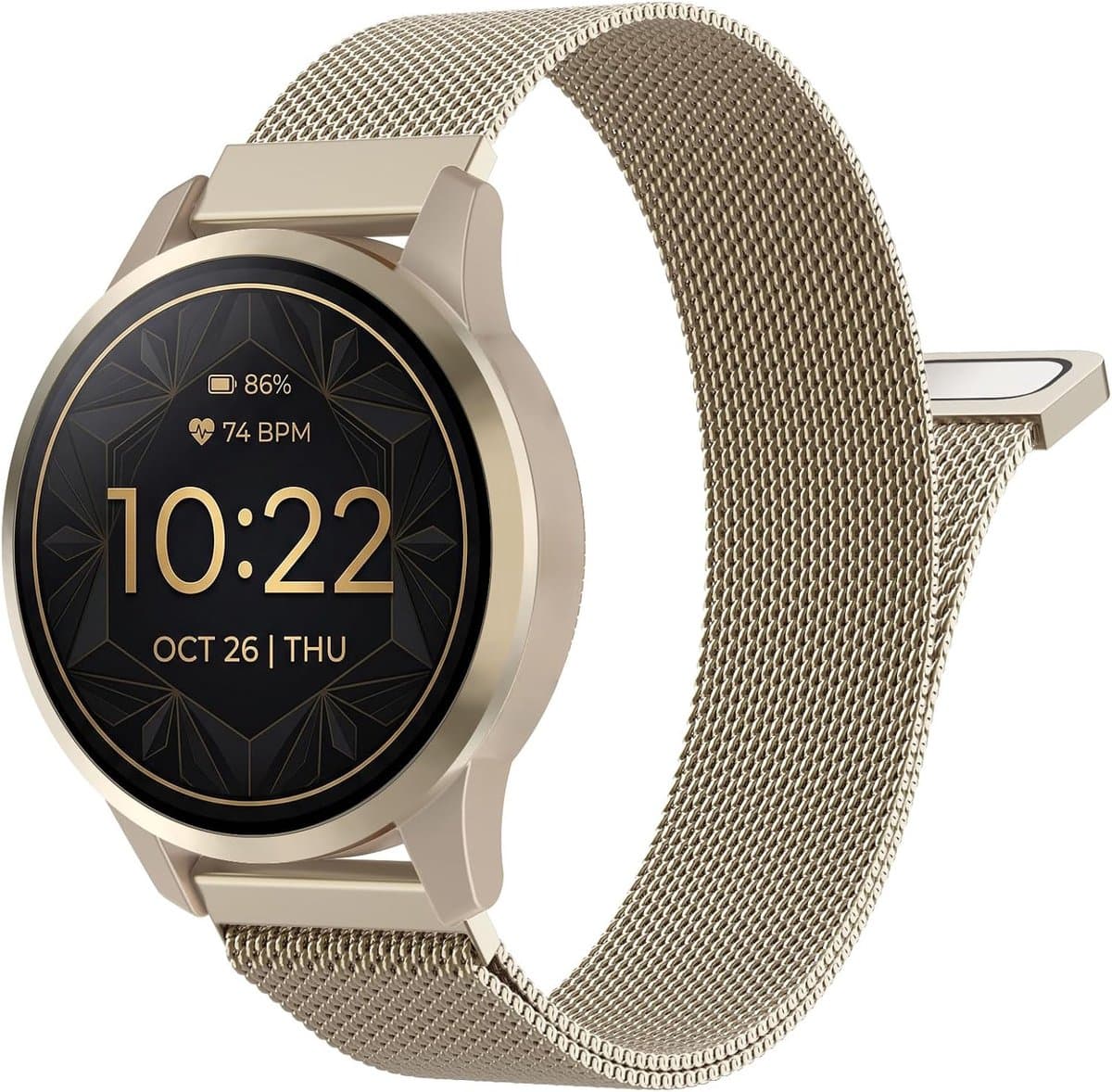 Thijox - 18mm 20mm 22mm Metaal Horlogeband Staal Mesh Compatibel met Garmin Venu 3S/2S/4/3/Vivoactive 4S/Vivomove 3S/Forerunner 255S/265S