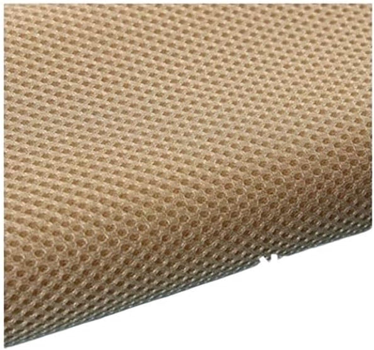 Luidsprekerdoek - Grilldoek Mesh - Luidspreker Beschermen - Goede Lichttransmissie - 1.5m x 0.5m - Beige