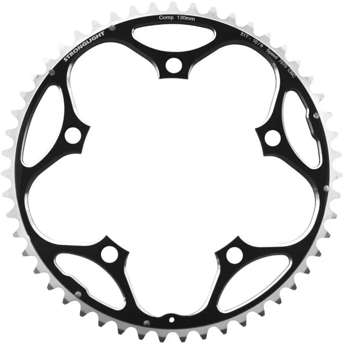 Buitenwegplaat Stronglight 5BRA 7075 SHIMANO 11-10V.