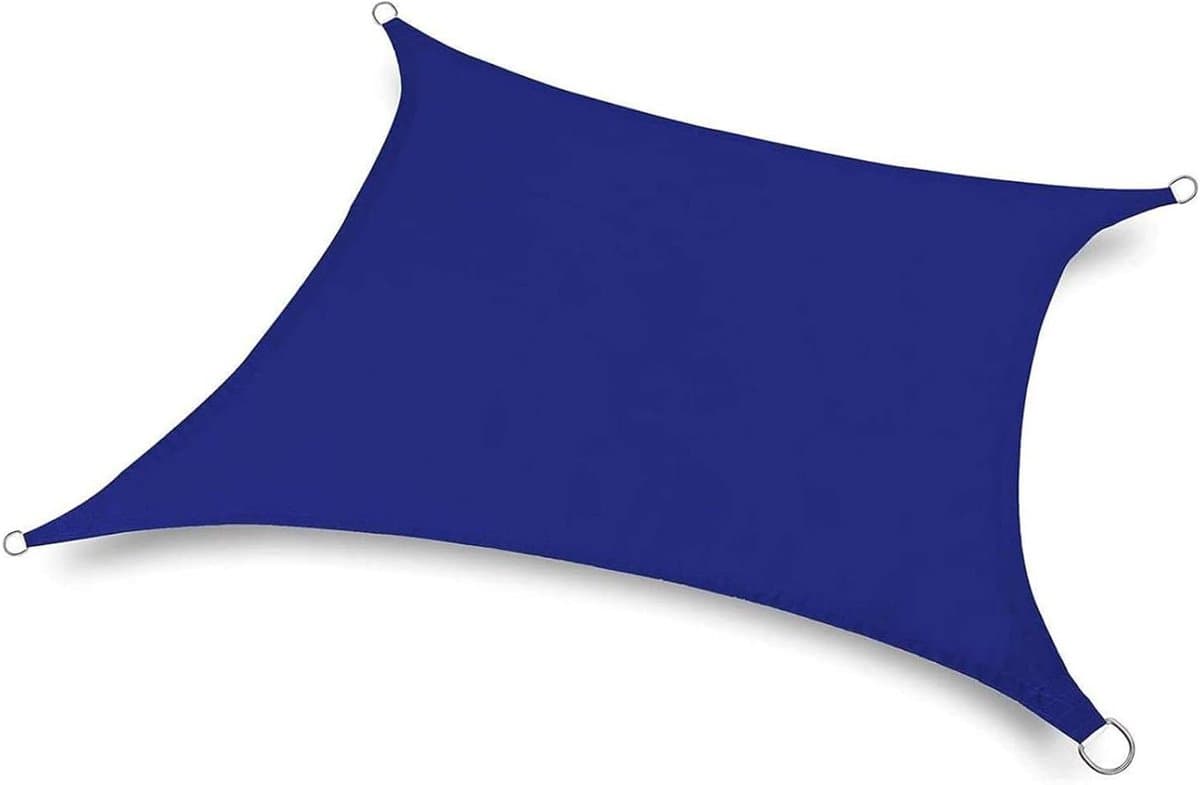 Driehoek Zonnescherm Zeil - Schaduwdoek Luifel - Buiten Zonnenweren - UV Blokkerend Oxford Doek - 3 x 3 m - Grijs