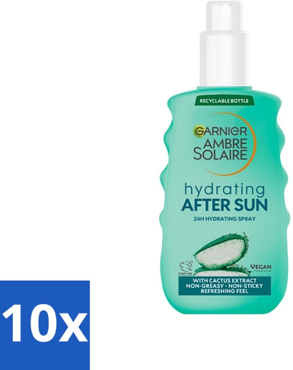 Garnier - Ambre Solaire - Aftersun Spray - Verzorgend - 150 ml - Bulkverpakking - 10 stuks