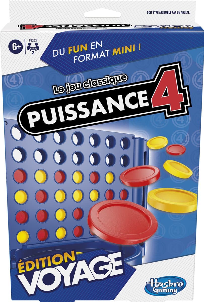 Hasbro Gaming Connect 4 Grab & Go Bordspel Familie