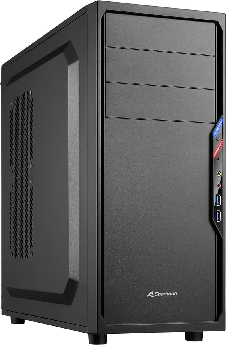 ATX Semi-tower Box Sharkoon 4044951016037 Black