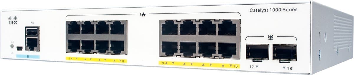 Switch CISCO C1000-16T-2G-L