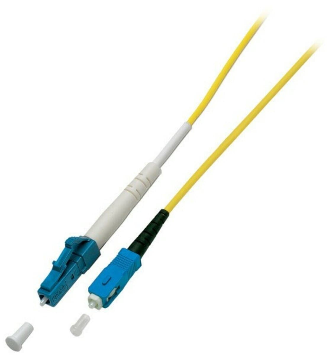 Danicom OS2 simplex glasvezel kabel LC-SC 20m