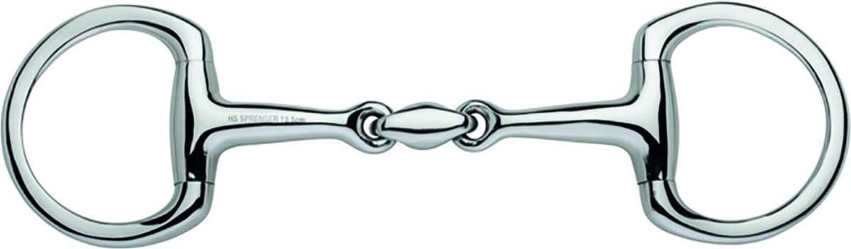 Sprenger Olijvenkoptrens Dubbel Gebroken 16 mm RVS . - 12.5 CM