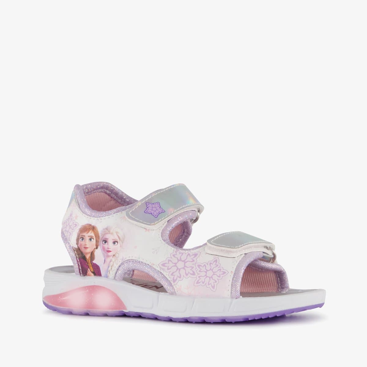 Frozen meisjes sandalen met lichtjes zilver - Zilver - Maat 25
