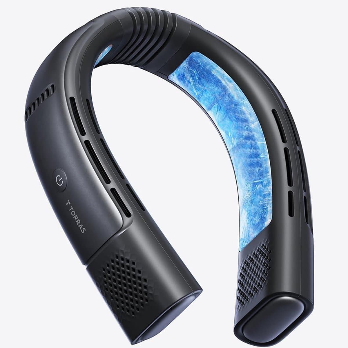 TORRAS Hoesje Geschikt voor Apple iPhone 15 - UPro Ostand Pro - Compatibel met MagSafe - Back Cover met Magneet - Draaibare Ring Standaard - Blauw