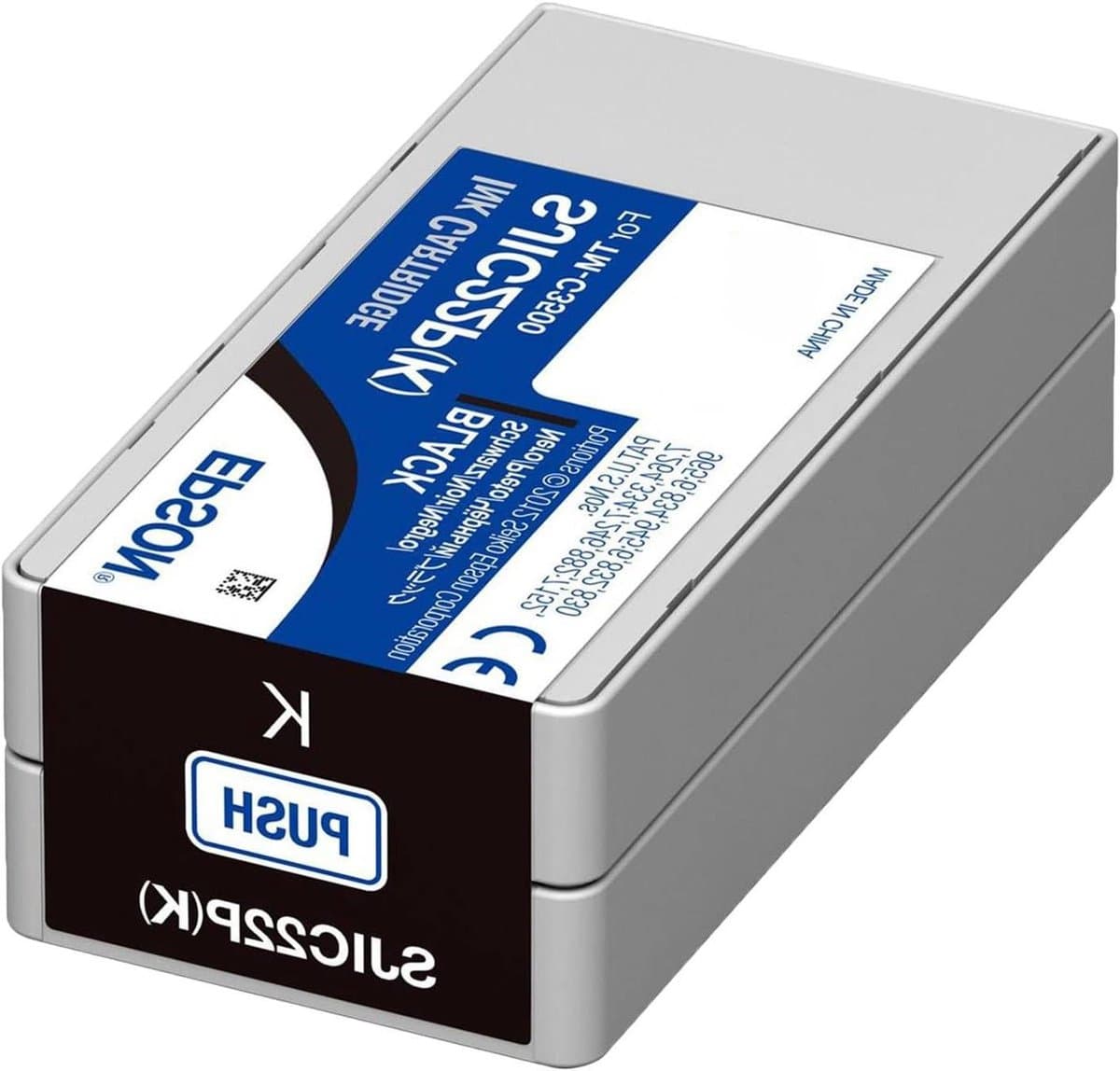 Zwarte Inktcartridge - Printerinkt - Etiketten Printen - Duurzame Pigment Inkt - 300 Pagina's - Zwart