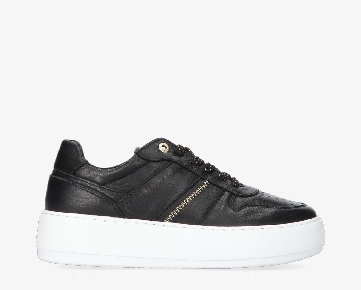 Tango aubree sneakers dames zwart leer