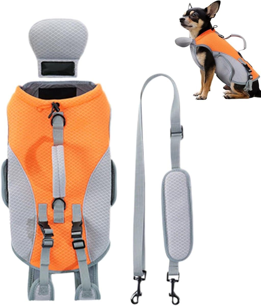 Verkoelend Hondenharnas - Koeljas Honden - Outdoor Activiteiten - Verstelbaar Ademend Vest - Maat S - Meerdere Kleuren