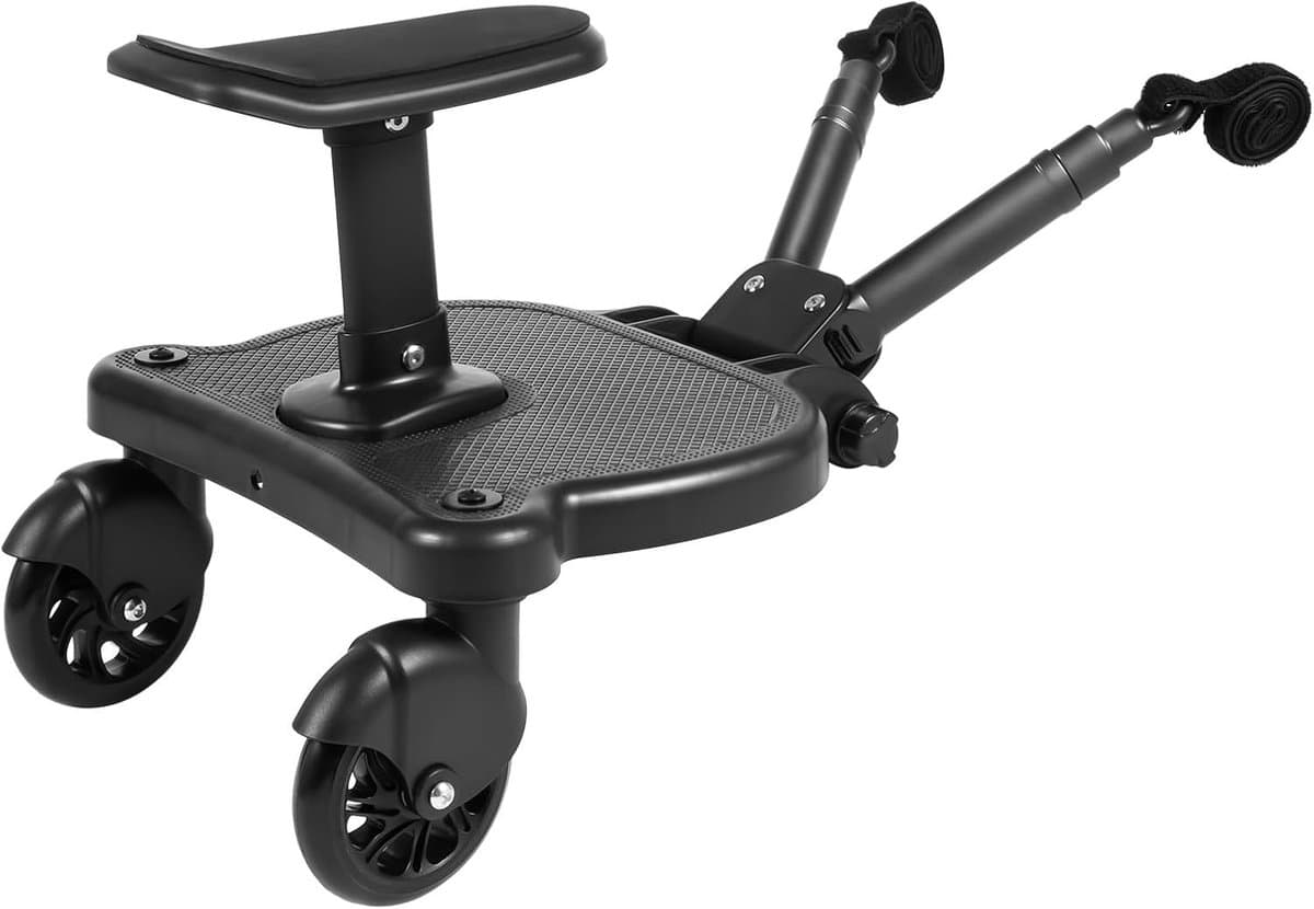 Meerijdplankje - Buggy Board voor alle Kinderwagens - stabiliteit