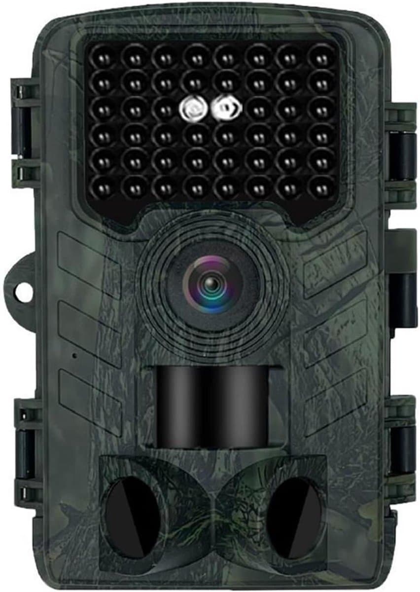 Wildcamera Nachtzicht - Trailcamera Outdoor Camera - Natuurlijk Leven Observeren - 48MP Beeldkwaliteit - 140 x 98 x 73 mm