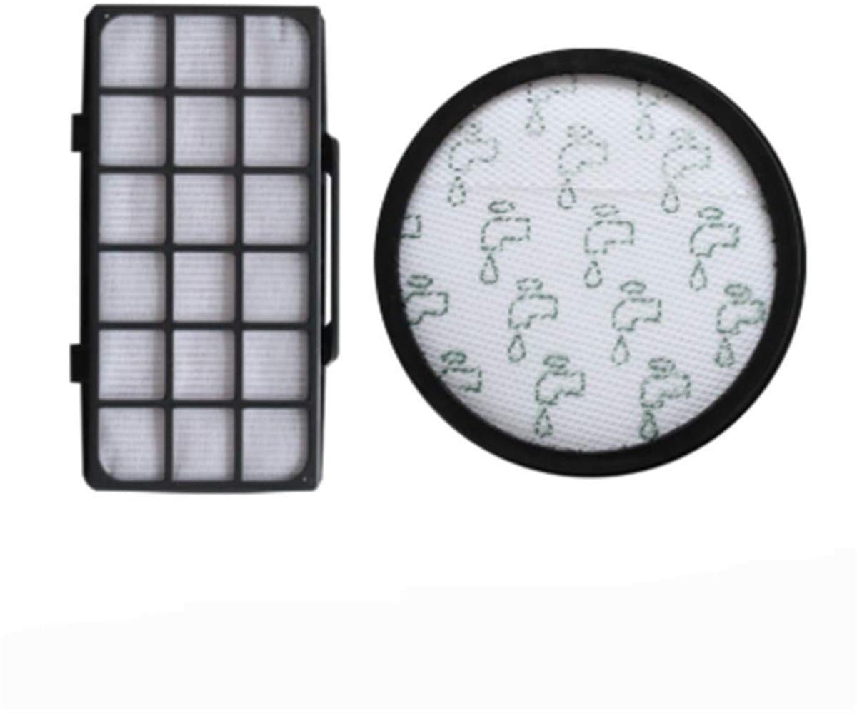 Dailygoods- Filter Kit 2 Stuks - Compatibel met Rowenta HEPA RO7611/RO7623/RO7634 - Stofzuiger Onderdelen - Rond/Rechthoek Filter - Verbeterde Stofzuigprestaties - Stofzuigerfilter