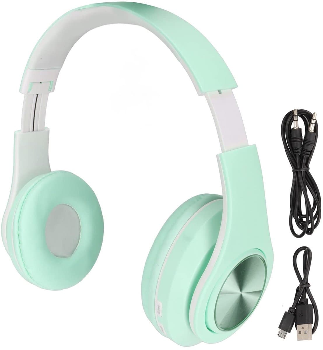 VT Goods - Draadloze Bluetooth-koptelefoon - Ruisonderdrukking - Opvouwbaar - Groente - Over-ear - Geschikt voor telefoons en laptops