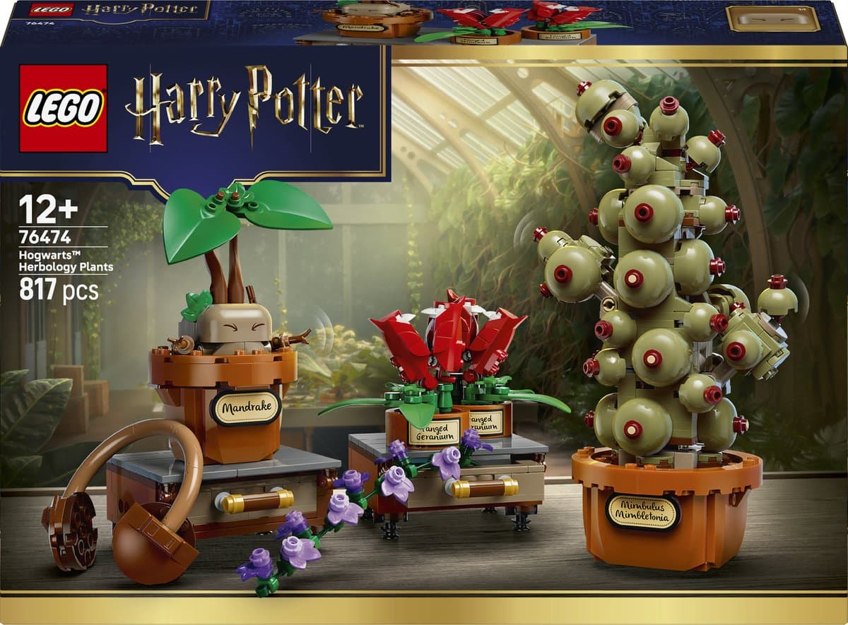 LEGO Harry Potter Zweinstein Kruidenkunde Planten 76474