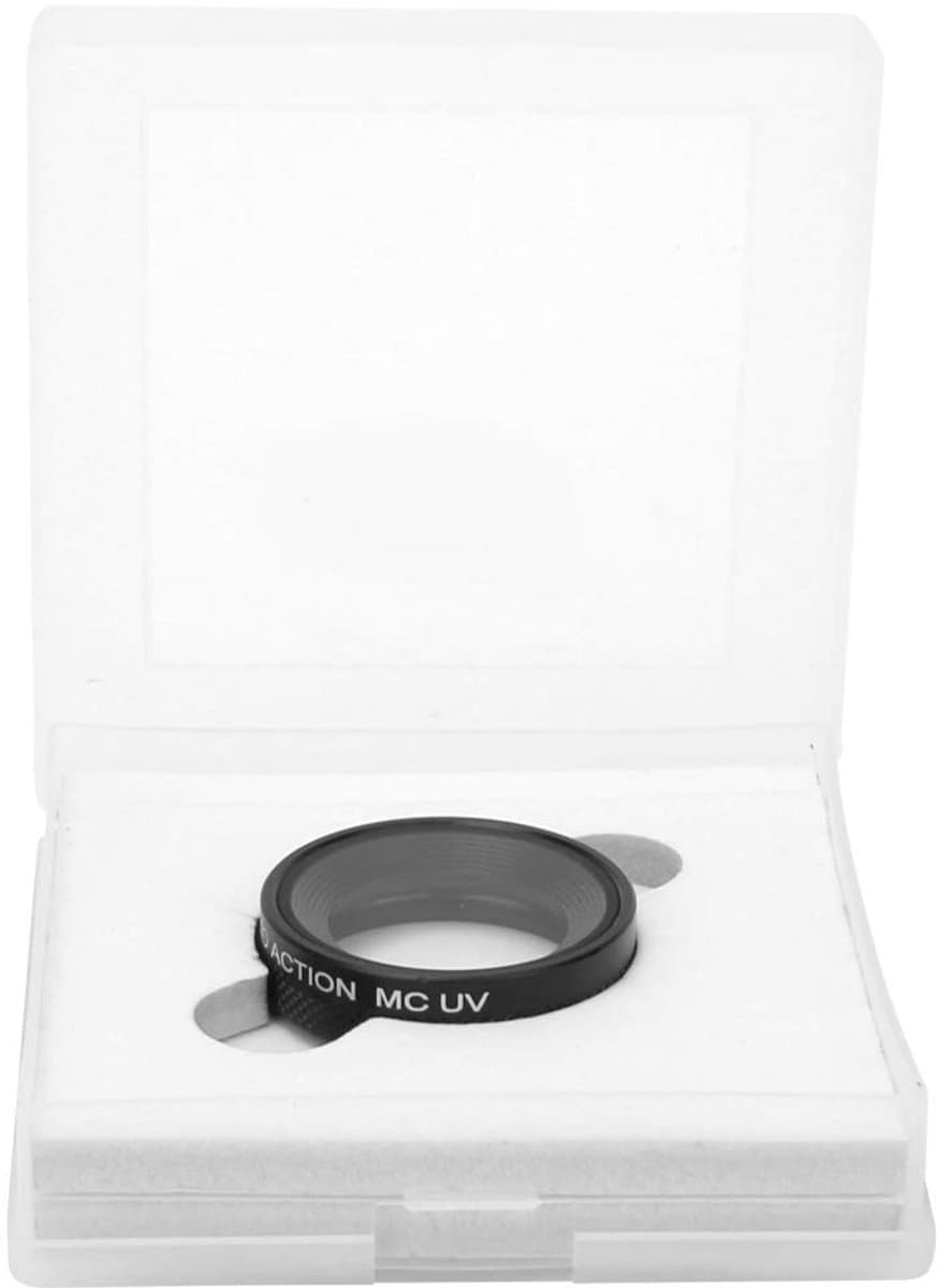 Allecto - Actie Lens Filter - UV-filter - Hoogwaardige bescherming - Compact formaat - Sport camera accessoires - Verbetert beeldkwaliteit - Geschi...