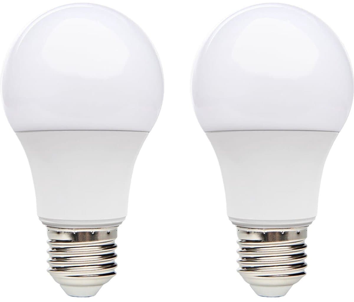 Kobi LED Lamp E27 10.5W - 1055lm - 3000K - 230V - Standaardvorm - Voor Plafondlamp, Eettafel of Werkkamer - 2 stuks