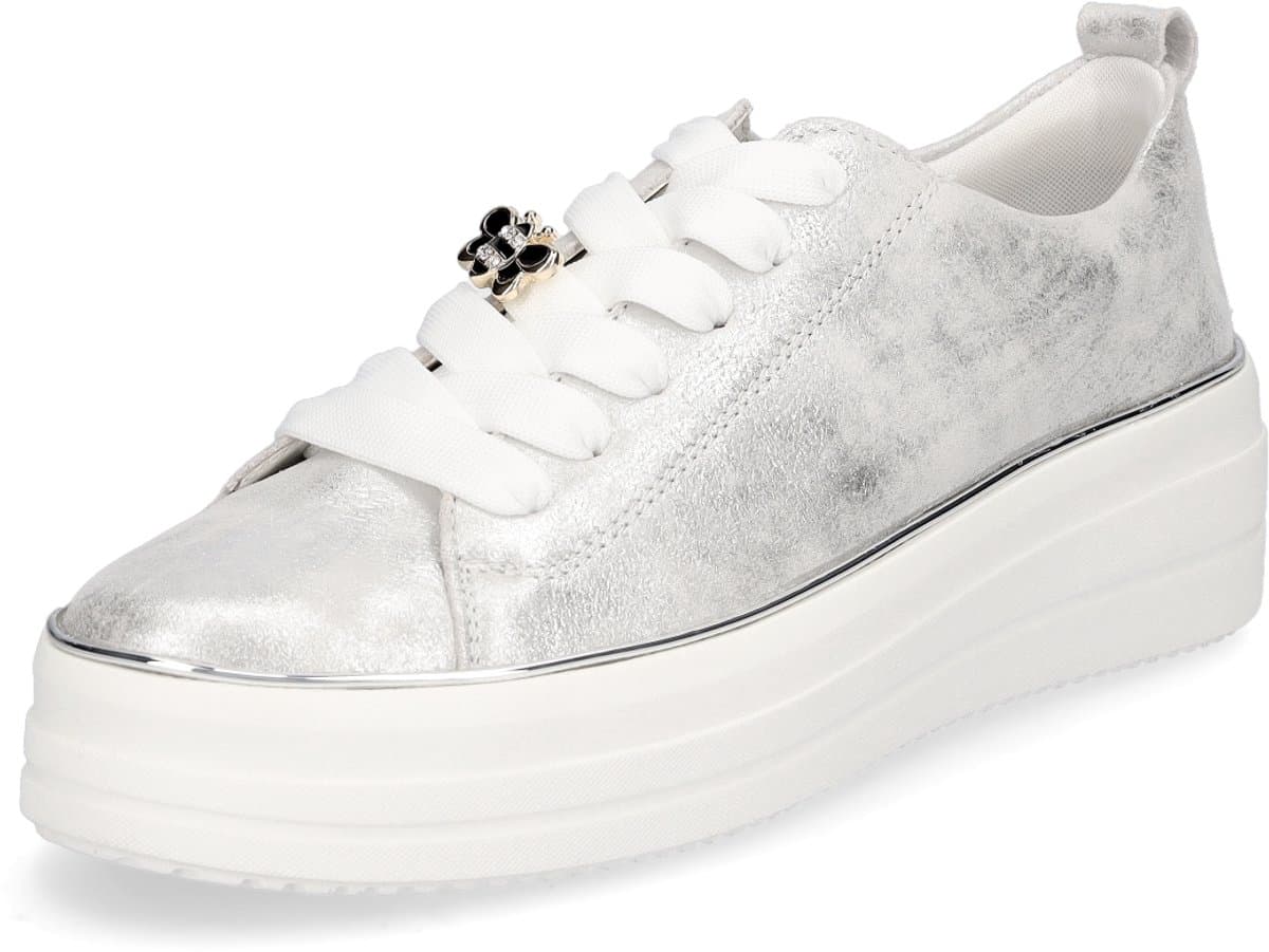 Remonte dames sportschoenen zilver