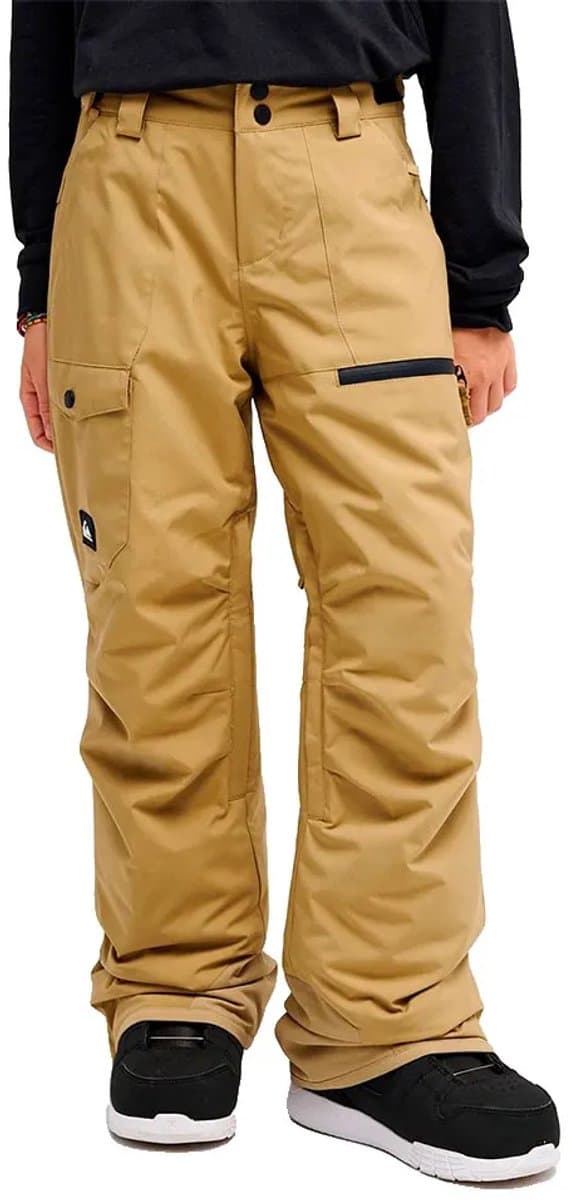Quiksilver Utility Broek Beige 10 Years Kinderen