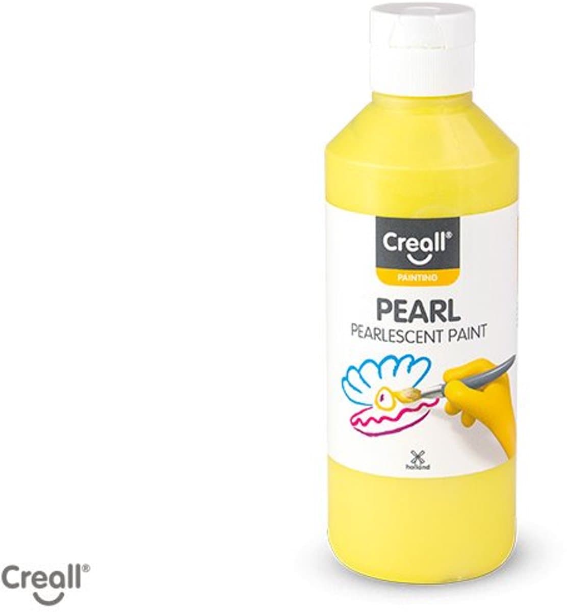 Creall Pearl parelmoerverf 250ml geel