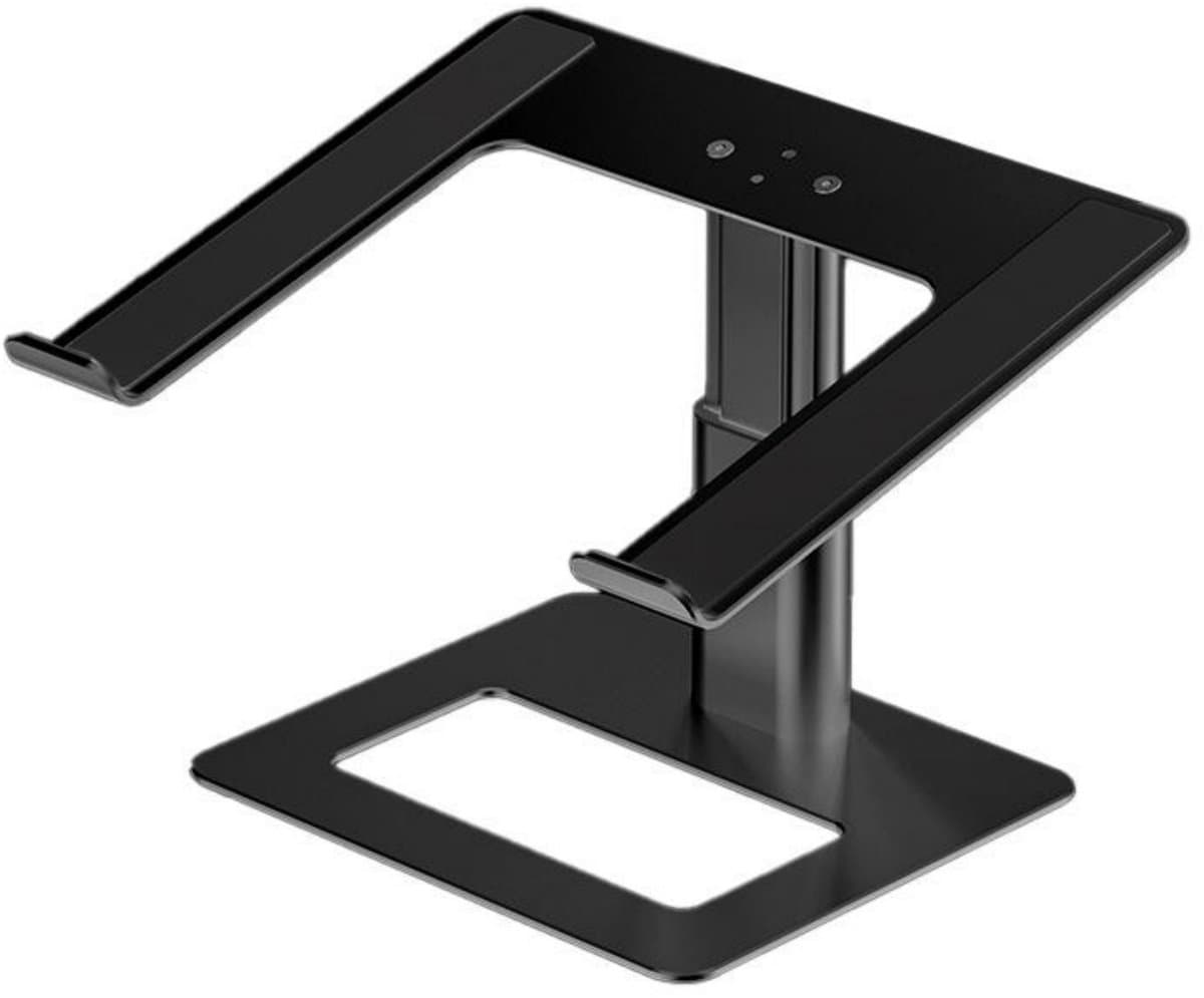 SSTRWGOOD Laptopstandaard - Hoogteverstelbare Notebookhouder - Geschikt voor 10-17 inch Laptops en Tablets - Aluminium Constructie - 297x226x105mm - Met Opbergruimte Onderaan