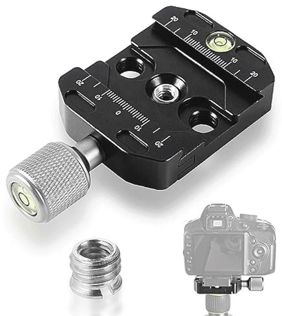 Metalen Quick Release Plaatklem voor Camera - Arca-Swiss Compatibel, 38mm Breedte