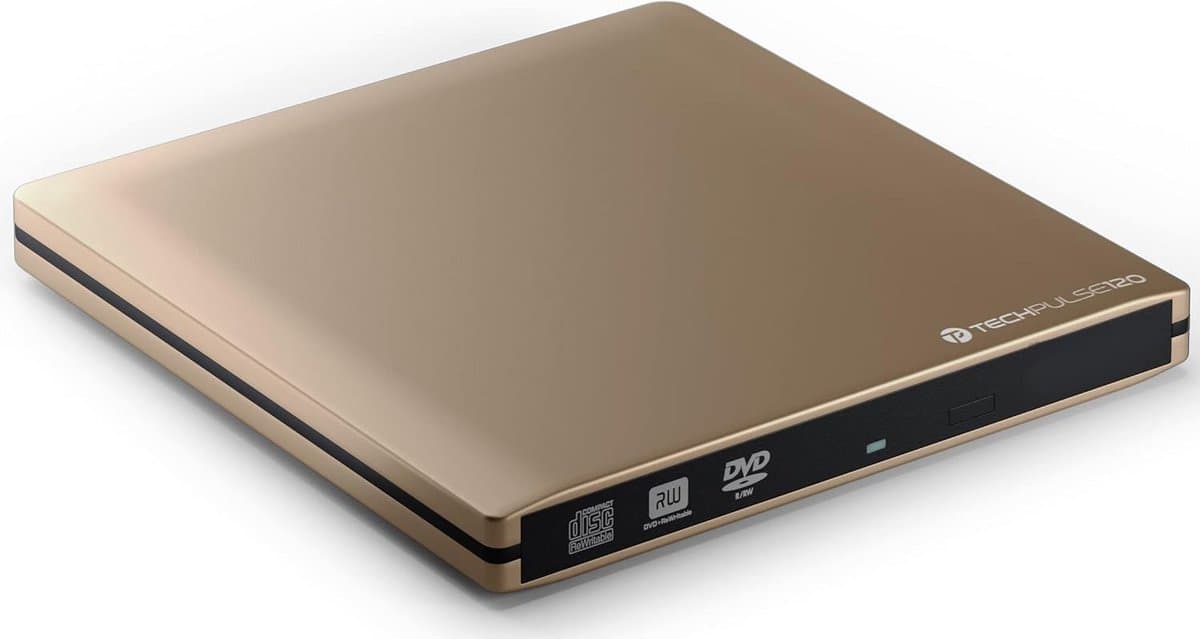 Externe USB 3.0 DVD CD Brander - Draagbare Slim Drive voor Laptop en Desktop