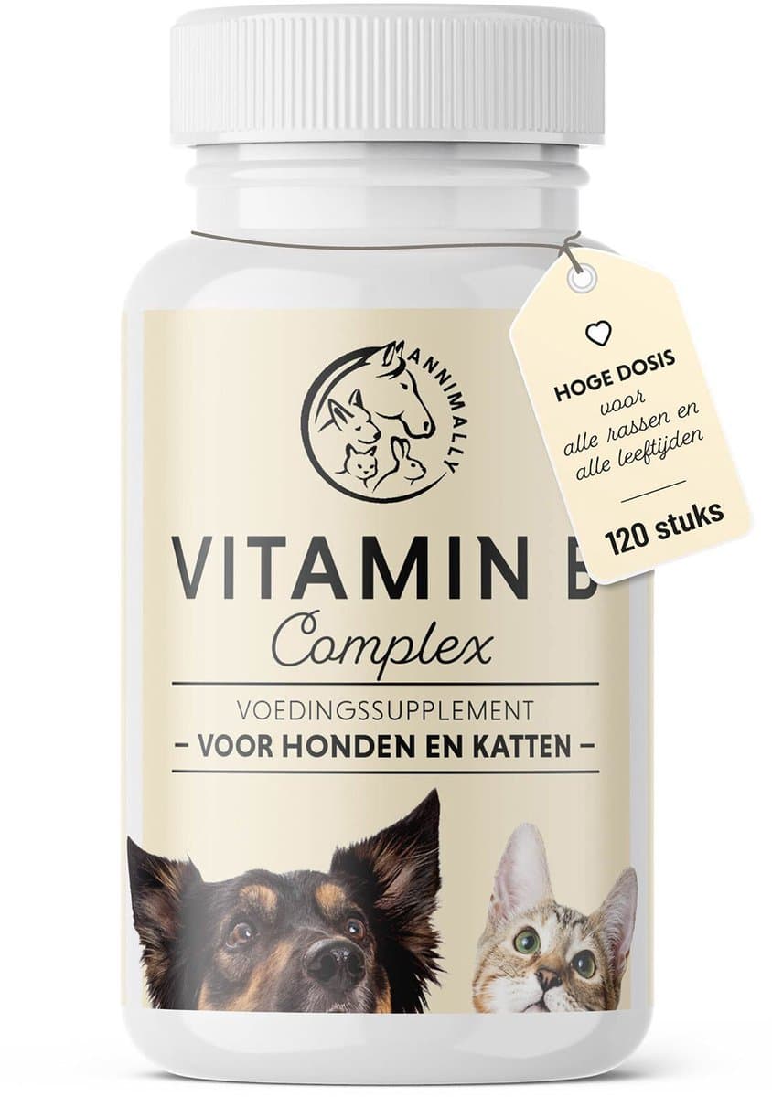 Annimally Vitamine B Complex - 120 tabletten