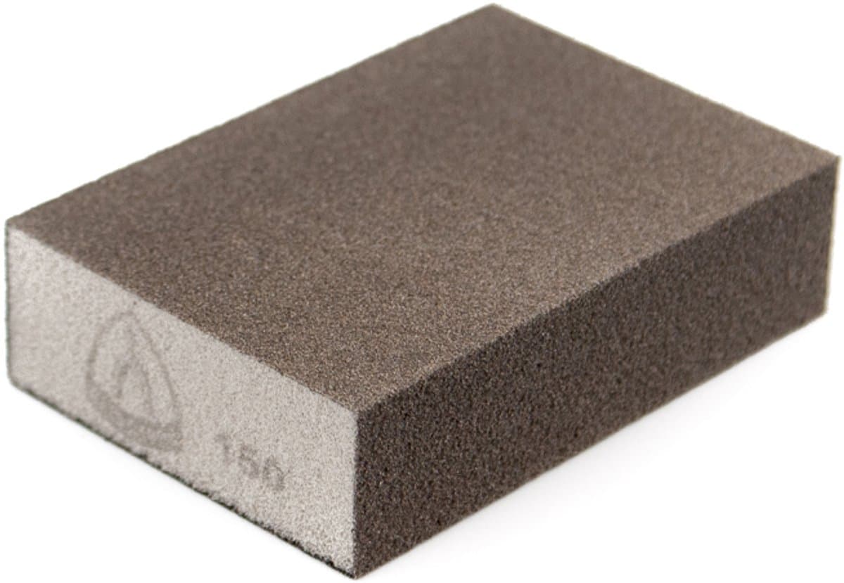 Klingspor SK500B schuurspons P150, 68x98x25mm, hier bruikbaar