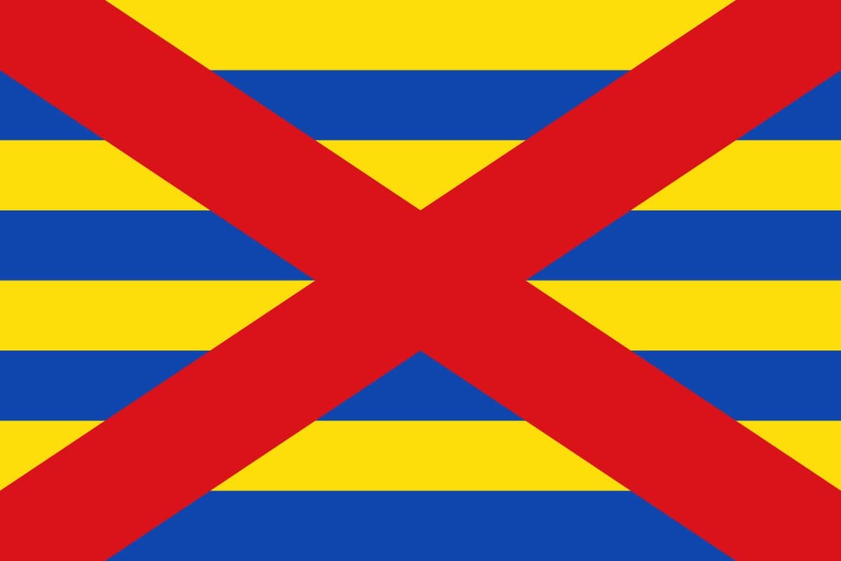 Vlag Beveren 120x180cm