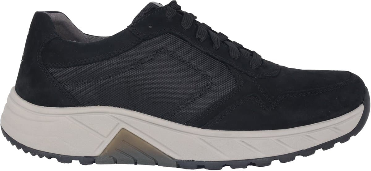 Pius Gabor rollingsoft sensitive 8002.10.01 - heren rollende wandelsneaker - Zwart - maat 40.5 (EU) 7 (UK)