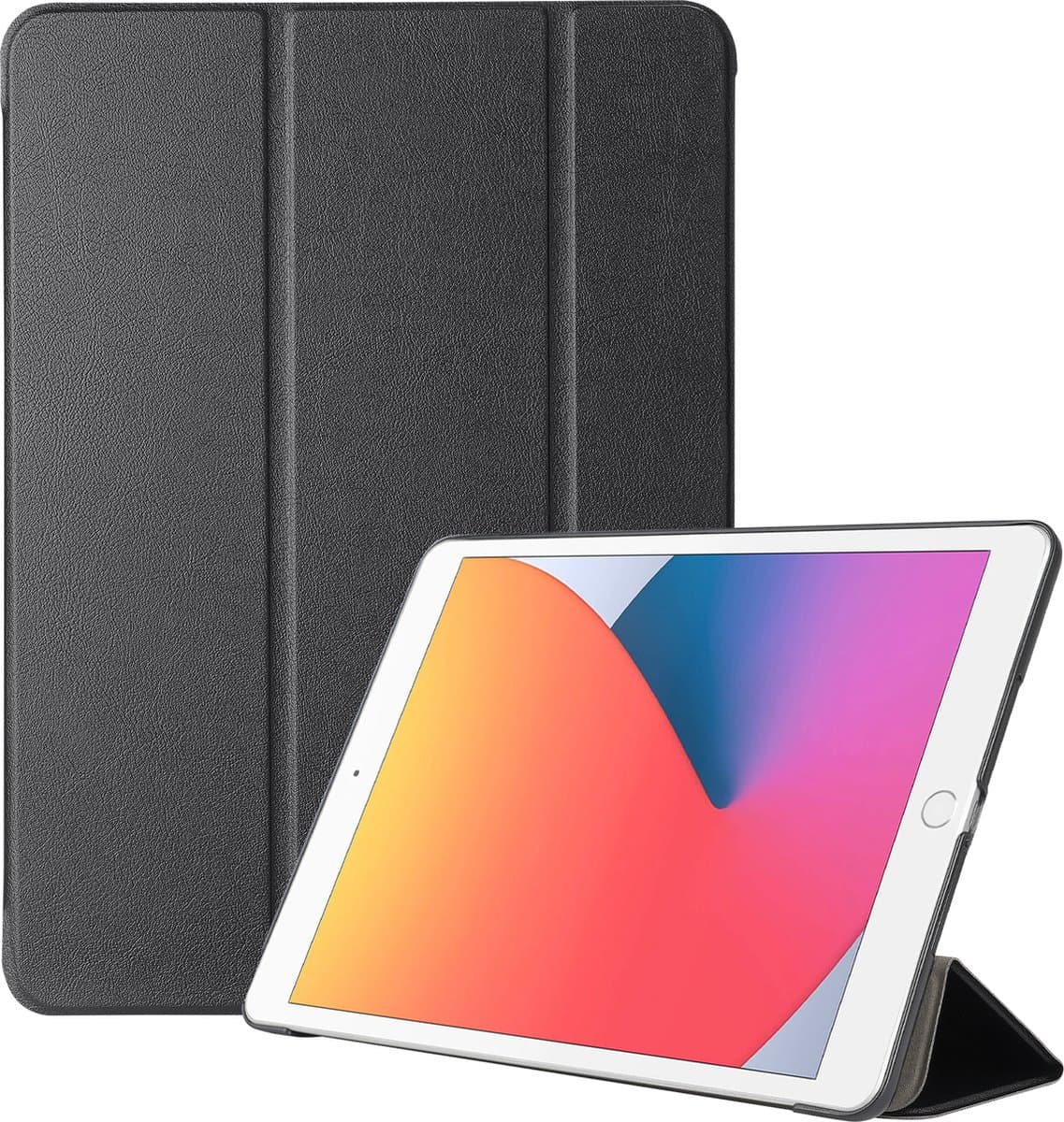Podec - Tri-Fold Tablet Case voor iPad 7/8/9 (10.2 inch) – Stijlvolle en Beschermende Hoes