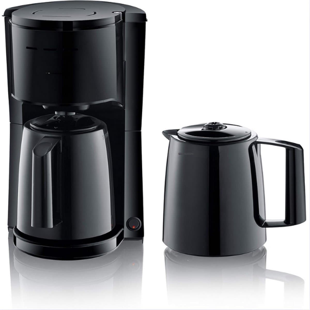 Koffiezetapparaat met Thermoskan - Koffiezet Met 2 Thermoskannen - Koffiezet Apparaat 1000W Langdurig Warmhouden