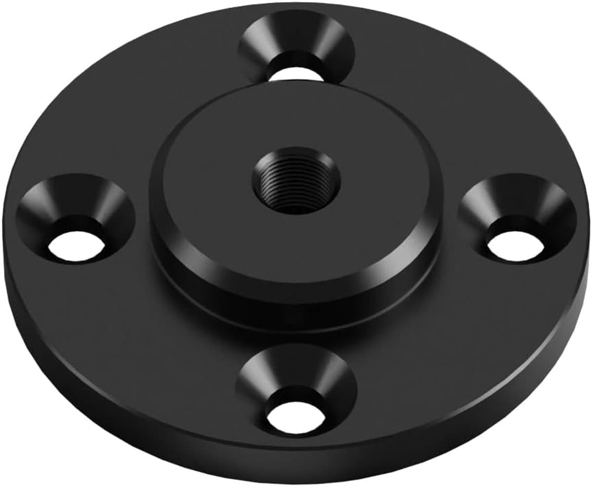Camera Montagebeugel - Bevestigingsadapter - Vaste Opstelling - Verstelbare Kogelkop - 40 x 40 x 8mm - Zwart