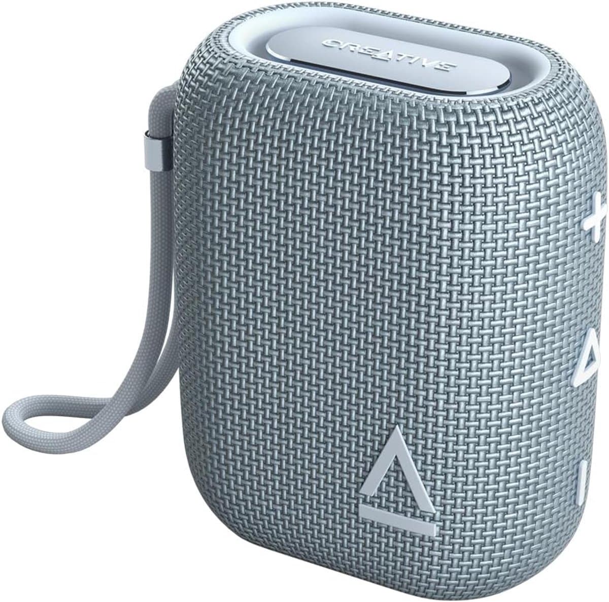 Thijox - CREATIVE MUVO Flex Waterdichte Bluetooth Speaker Grijs met Auracast voor Feest, Camping, Tuin en Buitengebruik