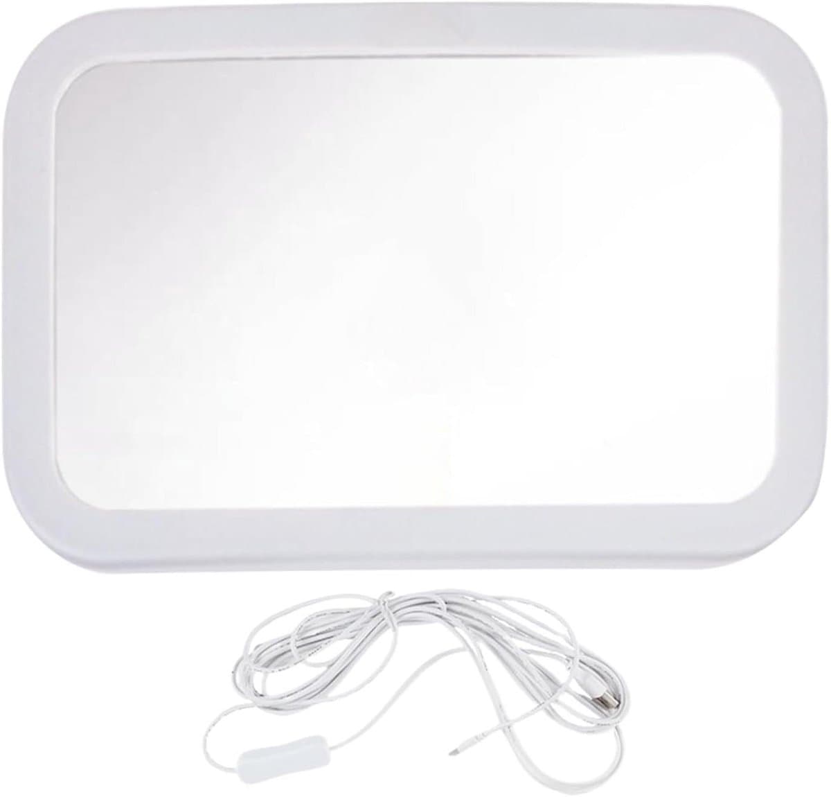 Baby Spiegel Auto - Kinderen Monitor - Veilig Reizen - 360 Graden Zicht - 25 x 18 cm - Zwart