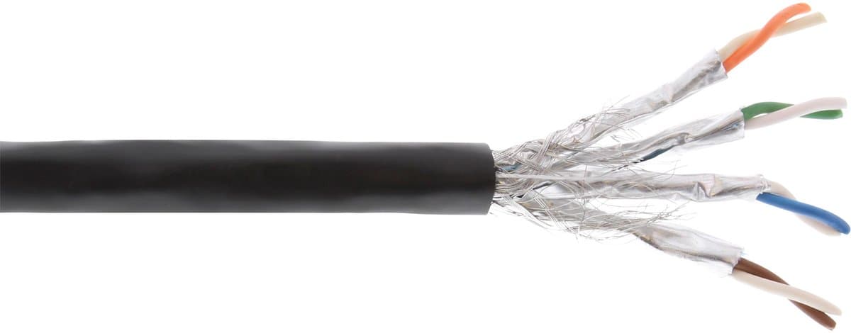 InLine CAT7a S/FTP outdoor installatiekabel - 50 meter