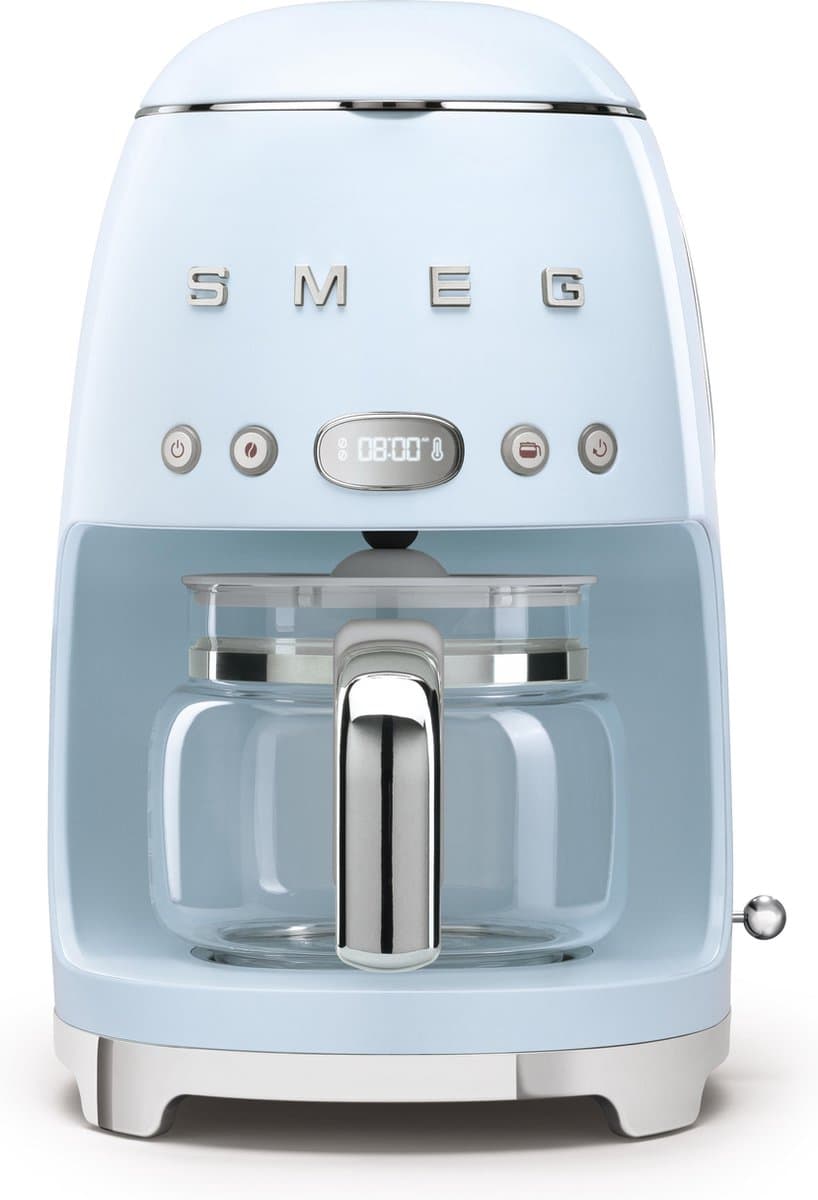 SMEG filter koffiezetapparaat DCF02PBEU, pastelblauw